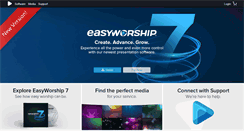 Desktop Screenshot of easyworship.com