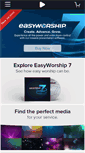Mobile Screenshot of easyworship.com